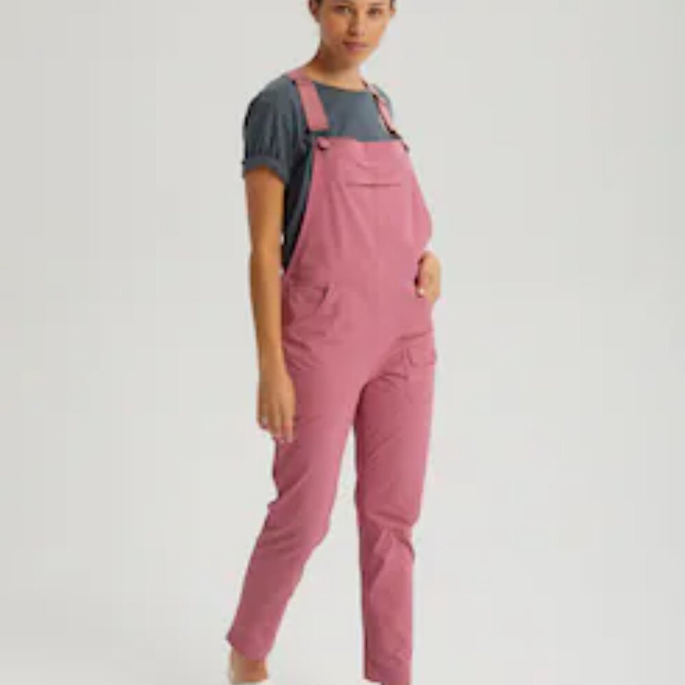 Burton Multipath Overalls Dusty Rose Pink Size 27